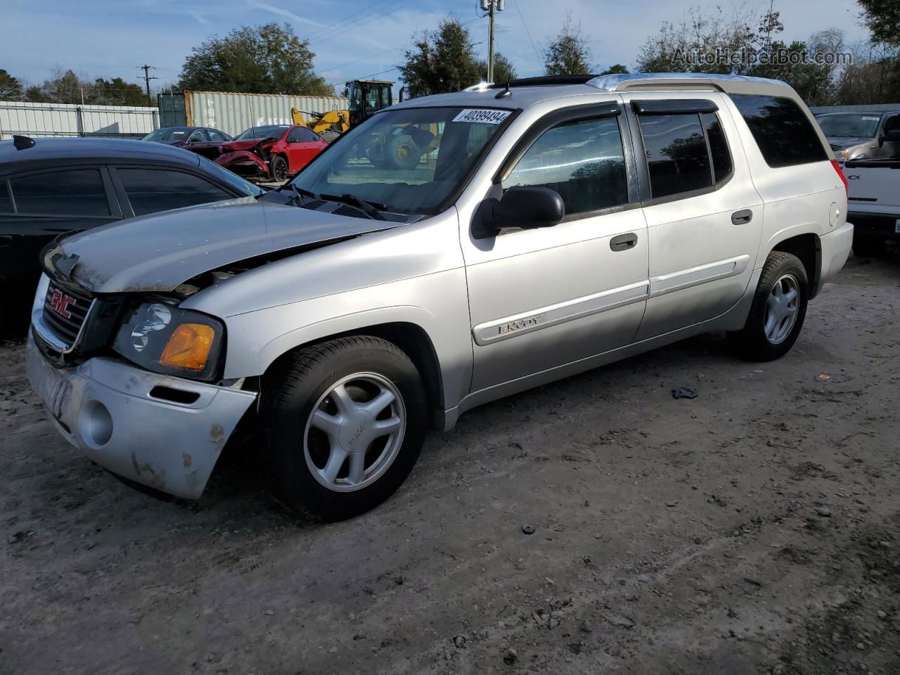 2004 Gmc Envoy Xuv Silver vin: 1GKES12S346165004