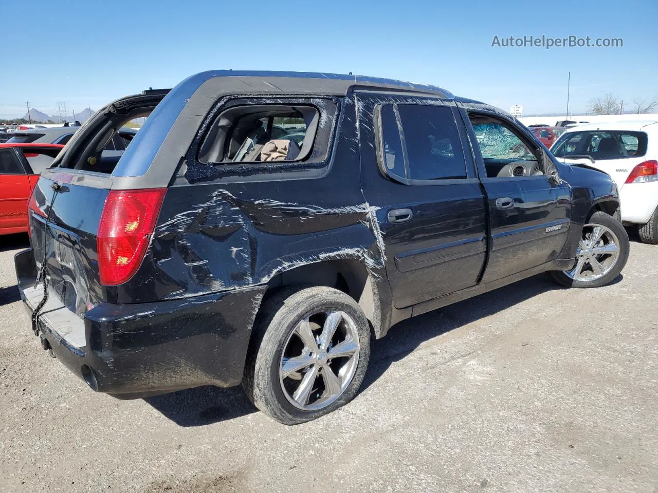 2004 Gmc Envoy Xuv Black vin: 1GKES12SX46165842