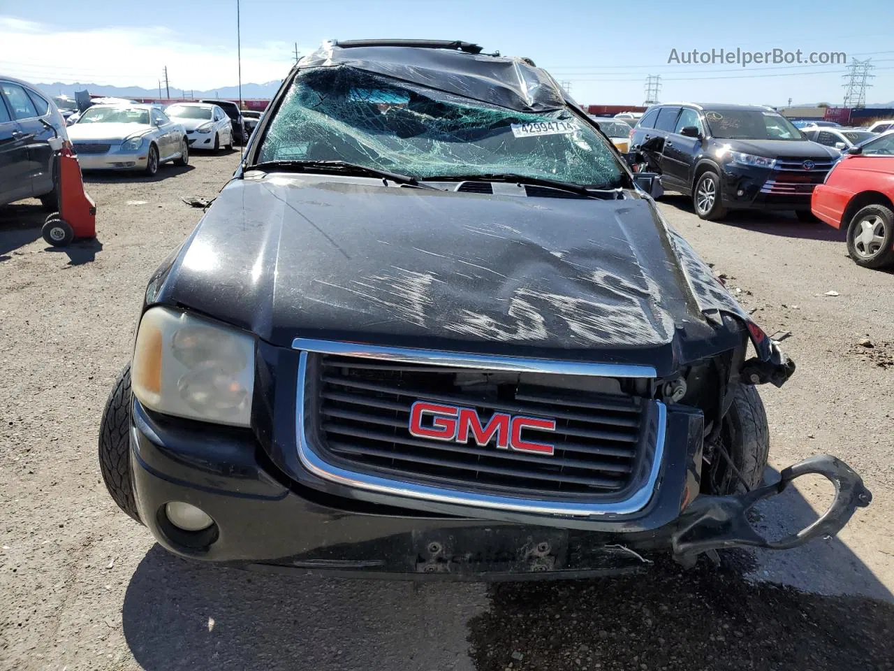 2004 Gmc Envoy Xuv Black vin: 1GKES12SX46165842