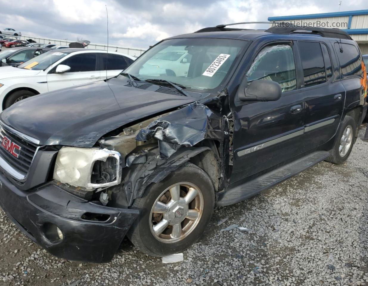 2003 Gmc Envoy Xl Black vin: 1GKES16P436238675