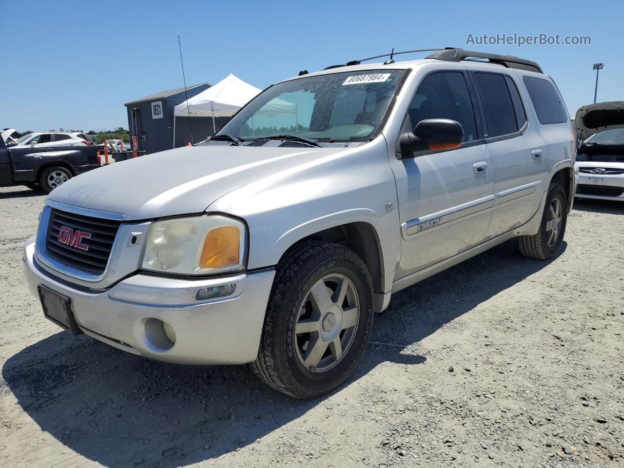 2004 Gmc Envoy Xl Silver vin: 1GKES16P746214422