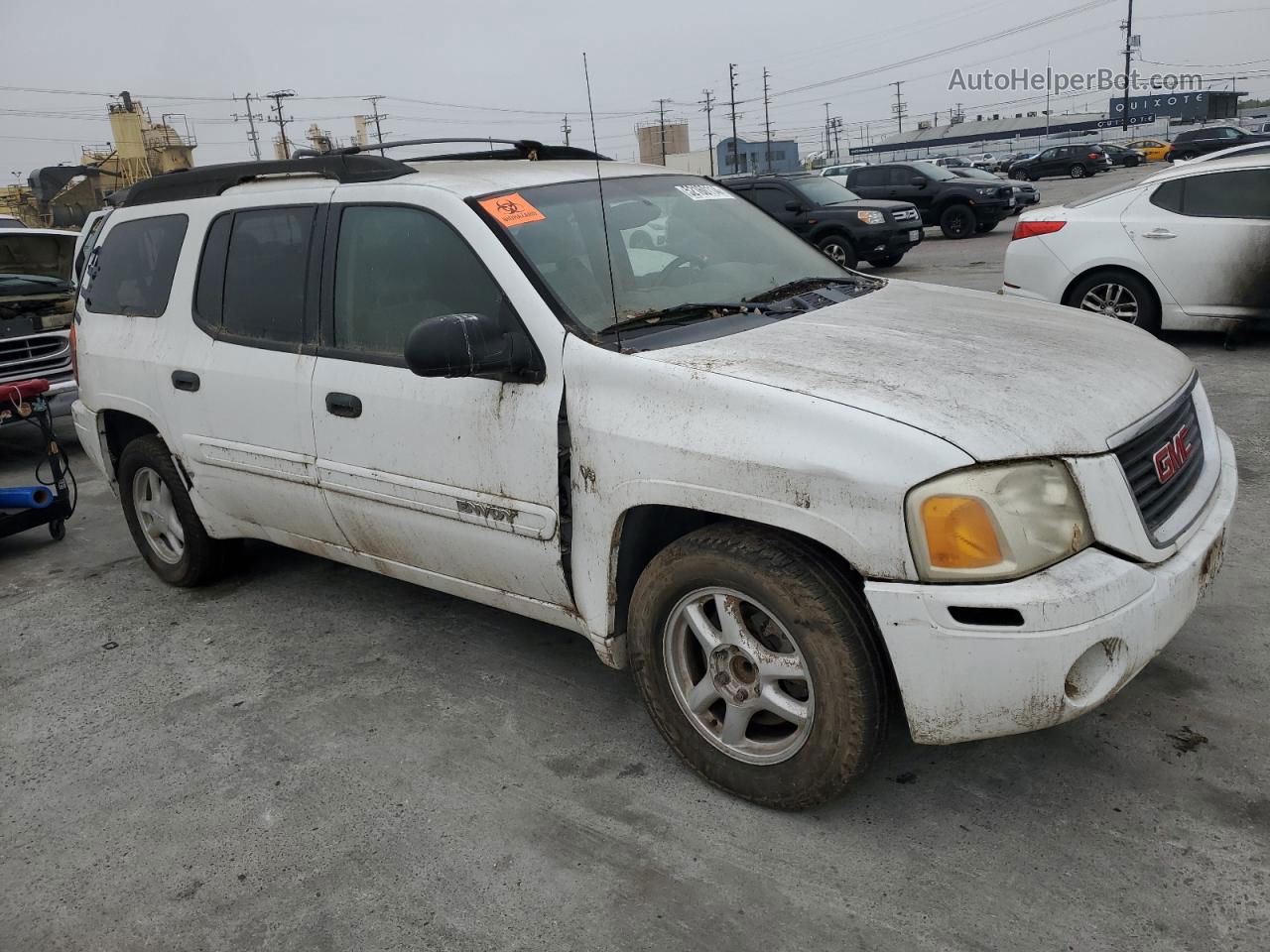 2004 Gmc Envoy Xl White vin: 1GKES16PX46216648