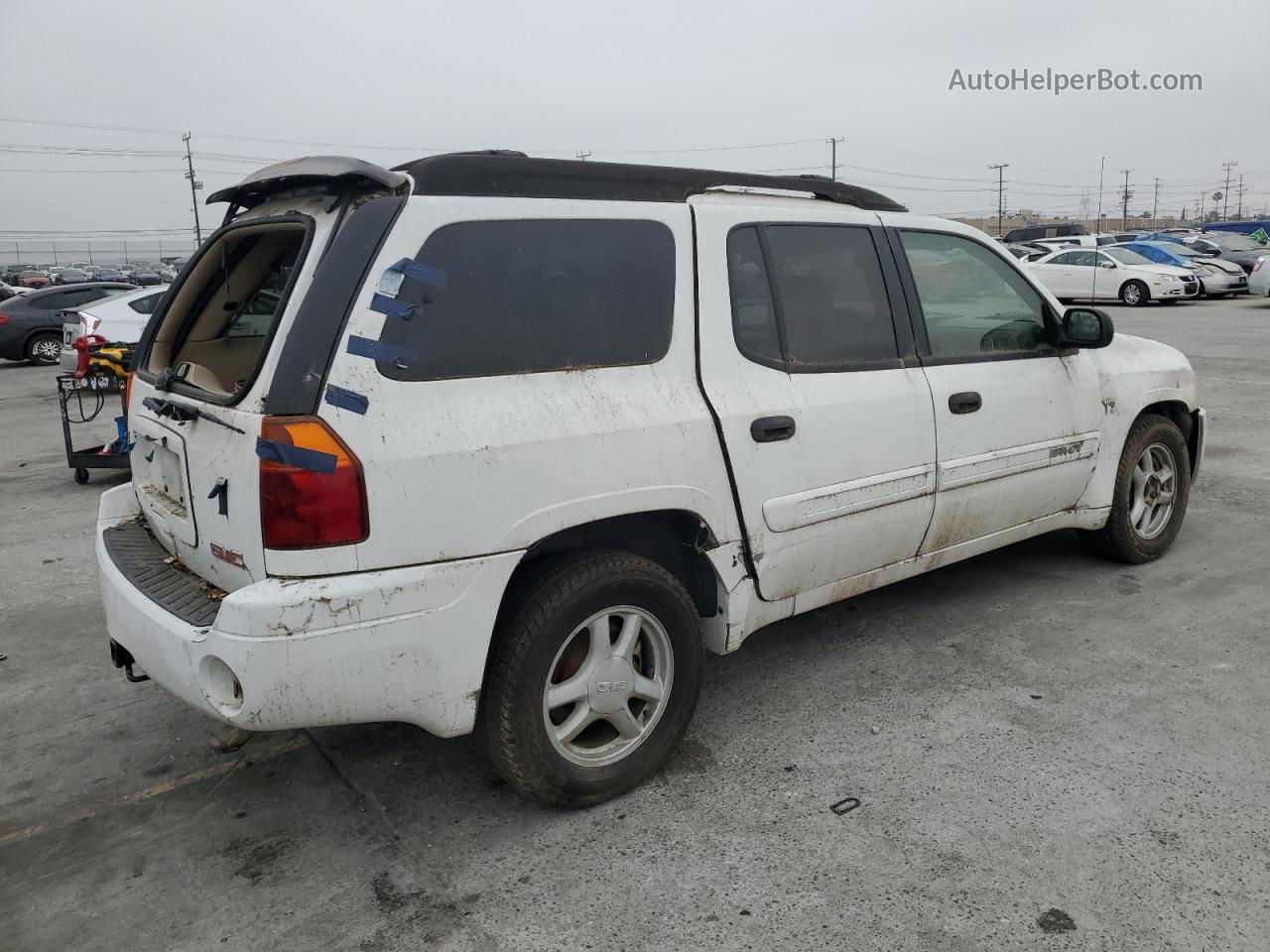 2004 Gmc Envoy Xl White vin: 1GKES16PX46216648