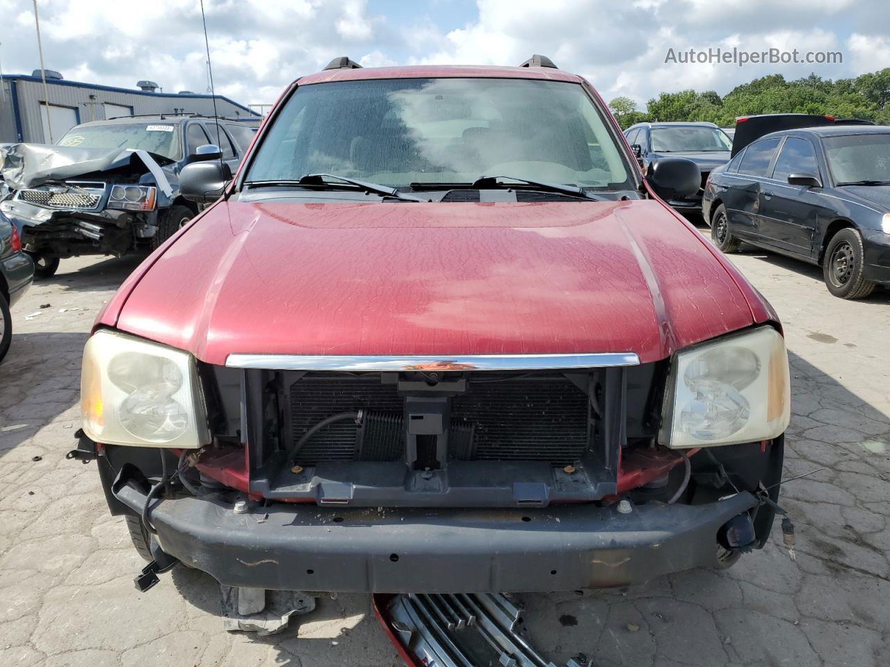 2004 Gmc Envoy Xl Red vin: 1GKES16S046224942