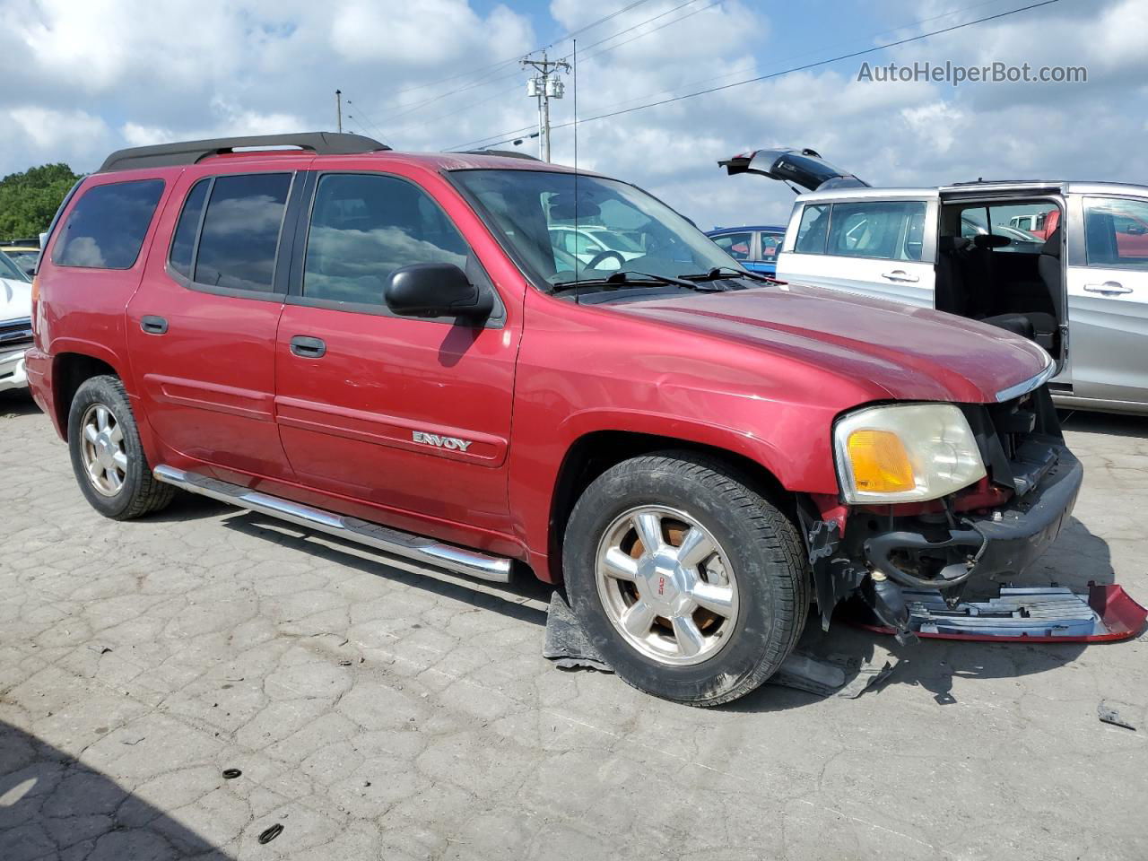 2004 Gmc Envoy Xl Red vin: 1GKES16S046224942