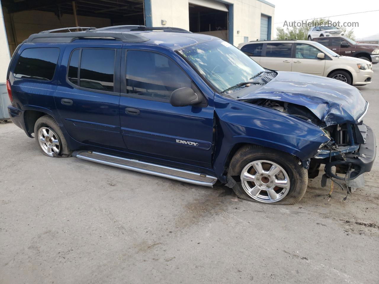 2004 Gmc Envoy Xl Blue vin: 1GKES16S146117091