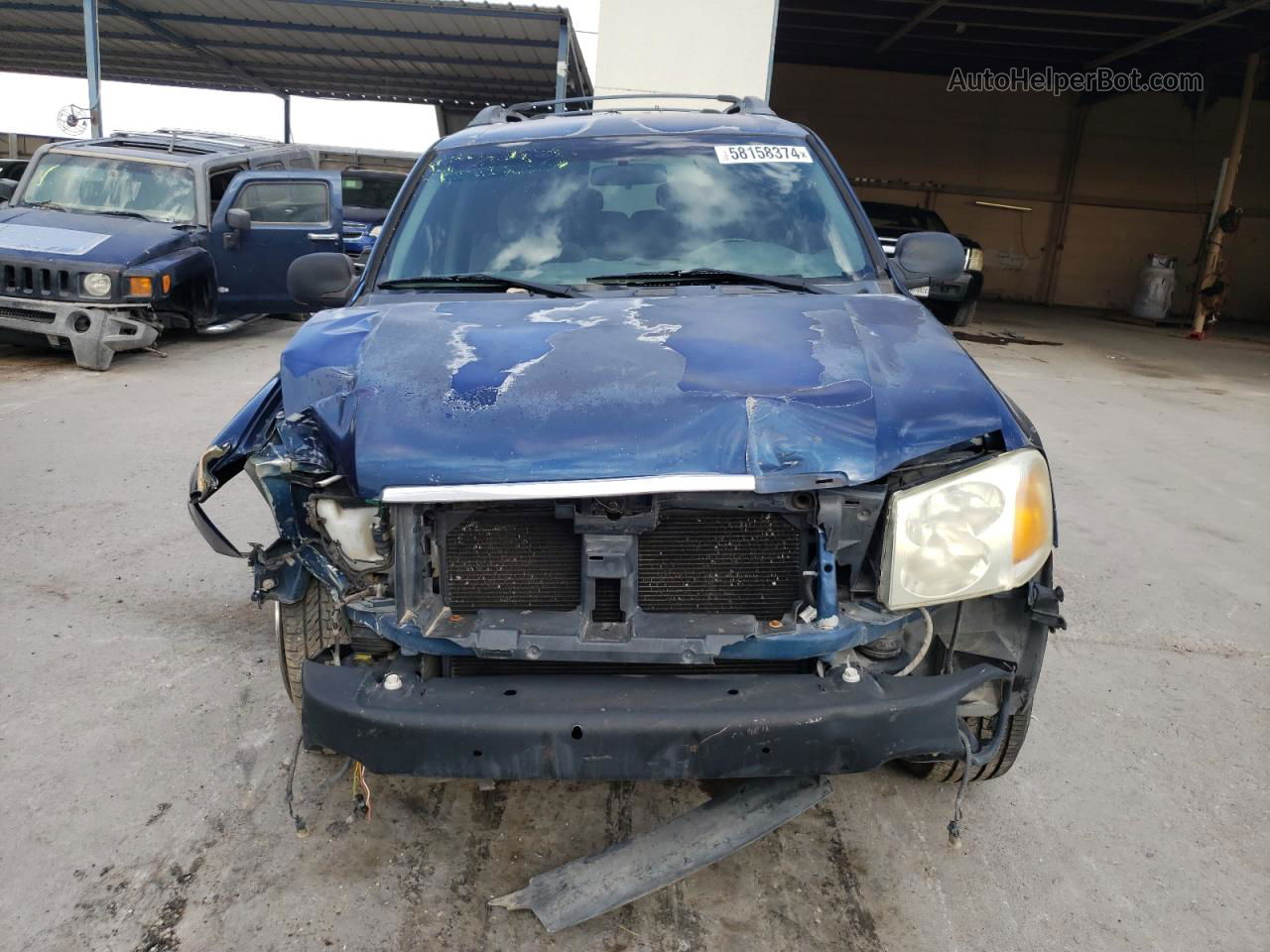 2004 Gmc Envoy Xl Blue vin: 1GKES16S146117091