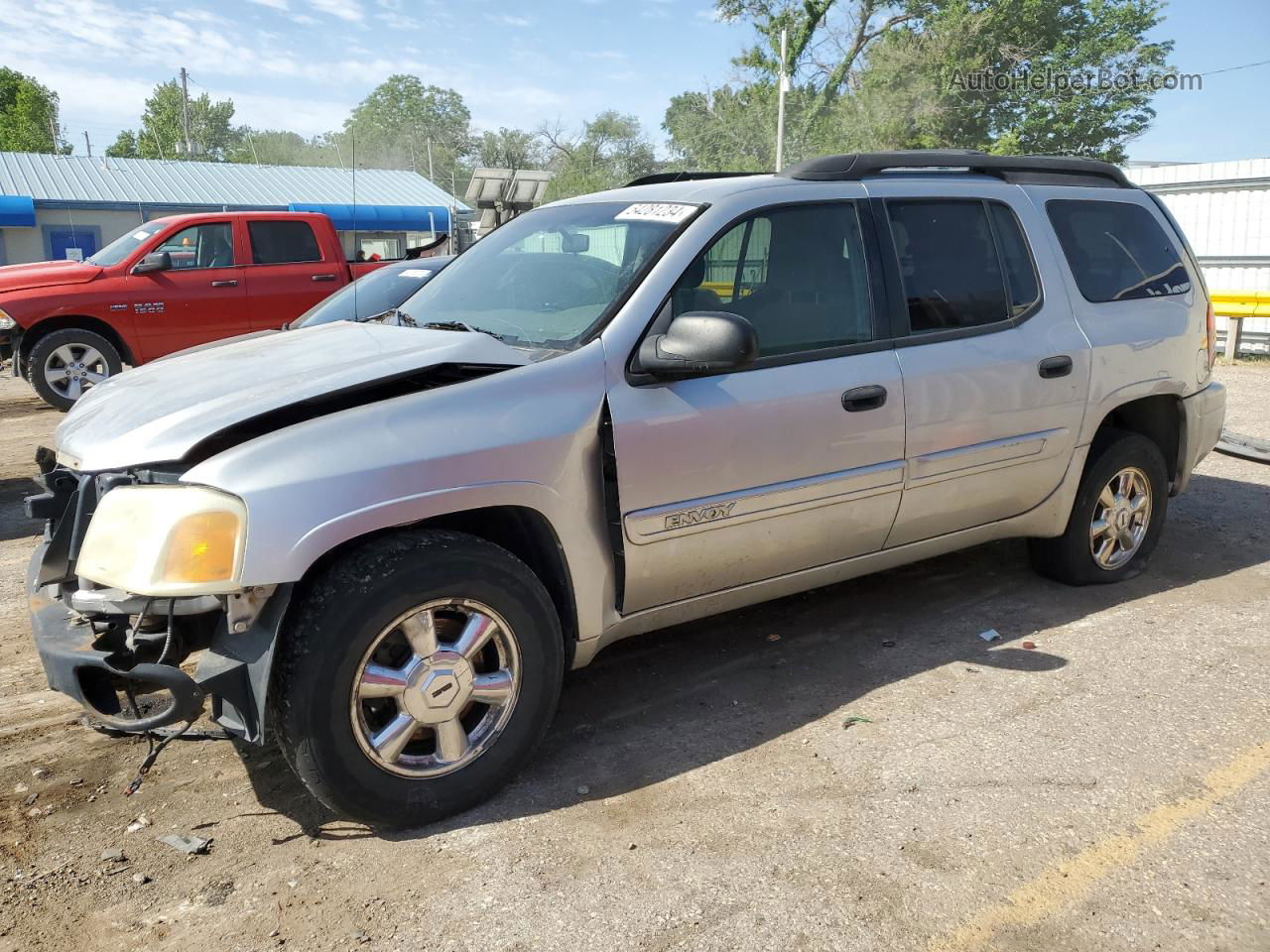 2004 Gmc Envoy Xl Silver vin: 1GKES16S246240866