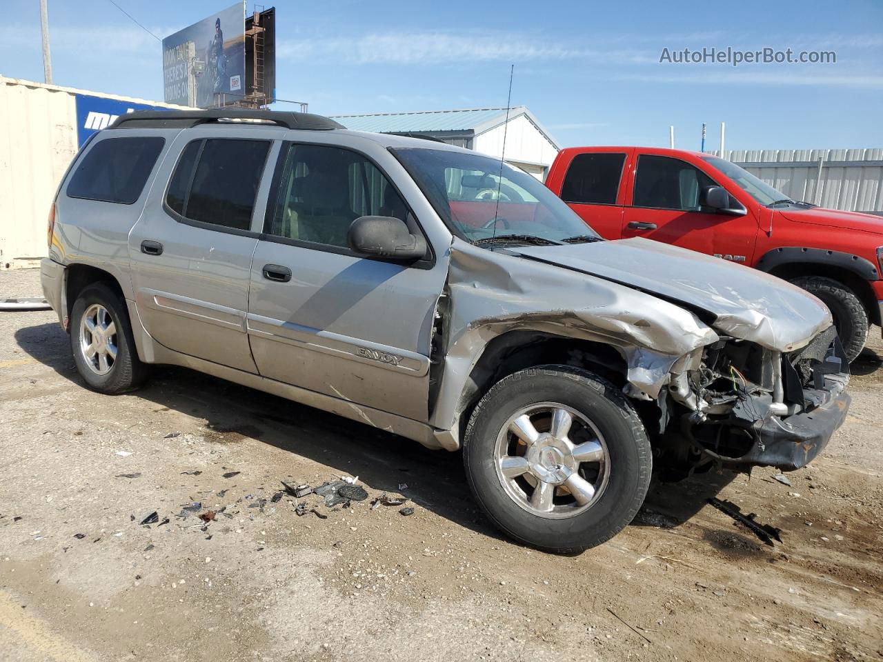 2004 Gmc Envoy Xl Silver vin: 1GKES16S246240866