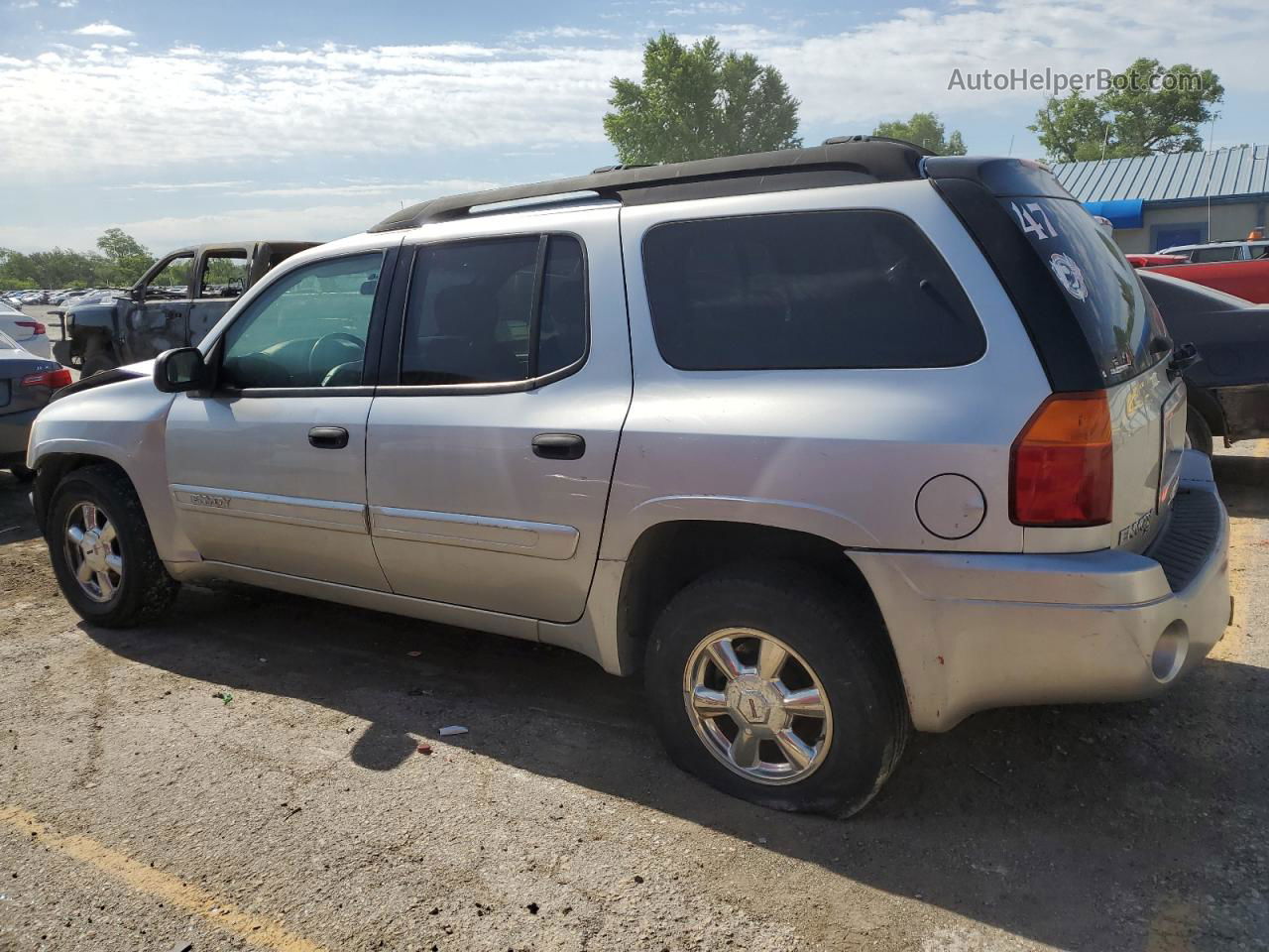 2004 Gmc Envoy Xl Silver vin: 1GKES16S246240866