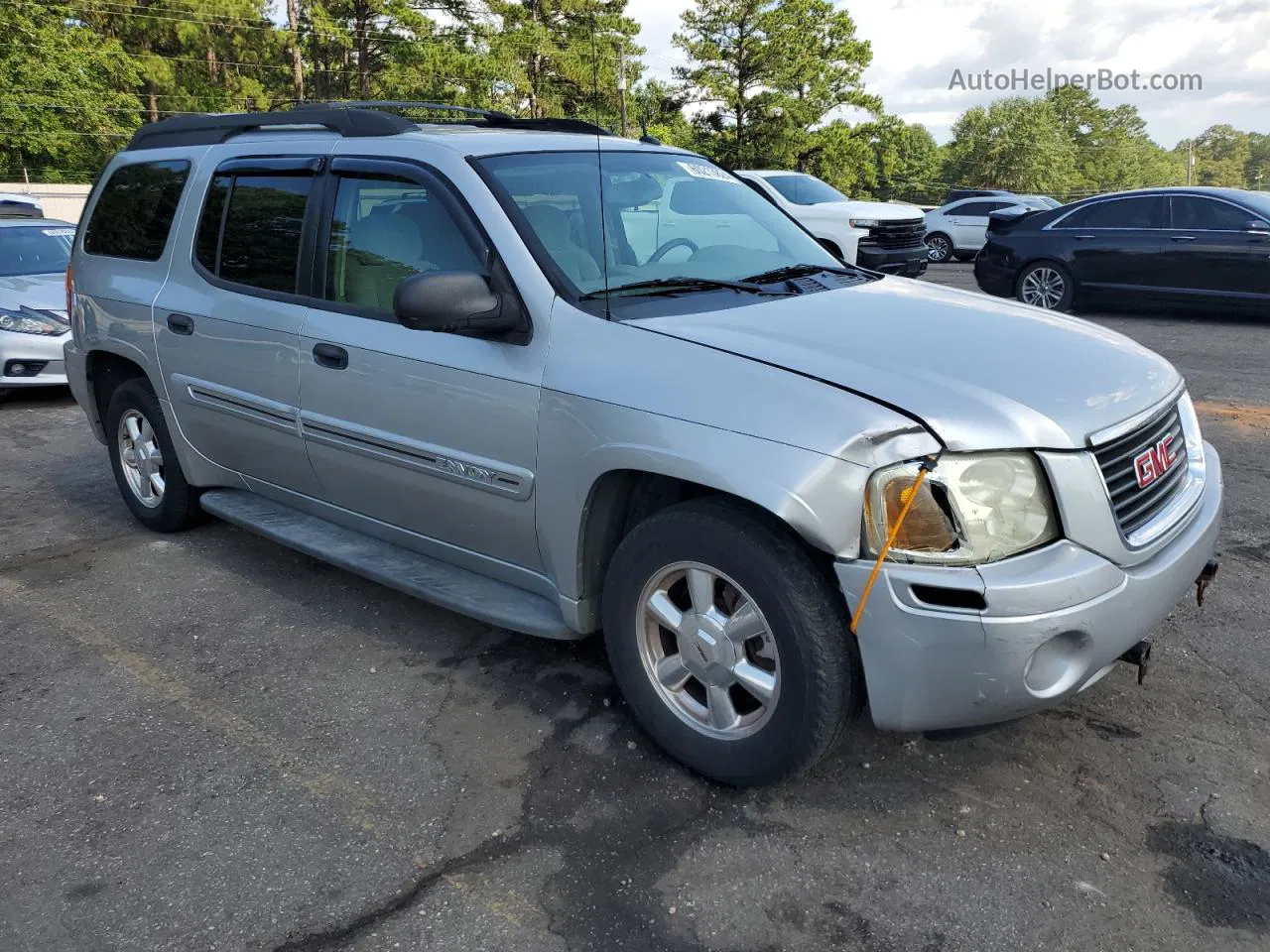 2005 Gmc Envoy Xl Silver vin: 1GKES16S256108207