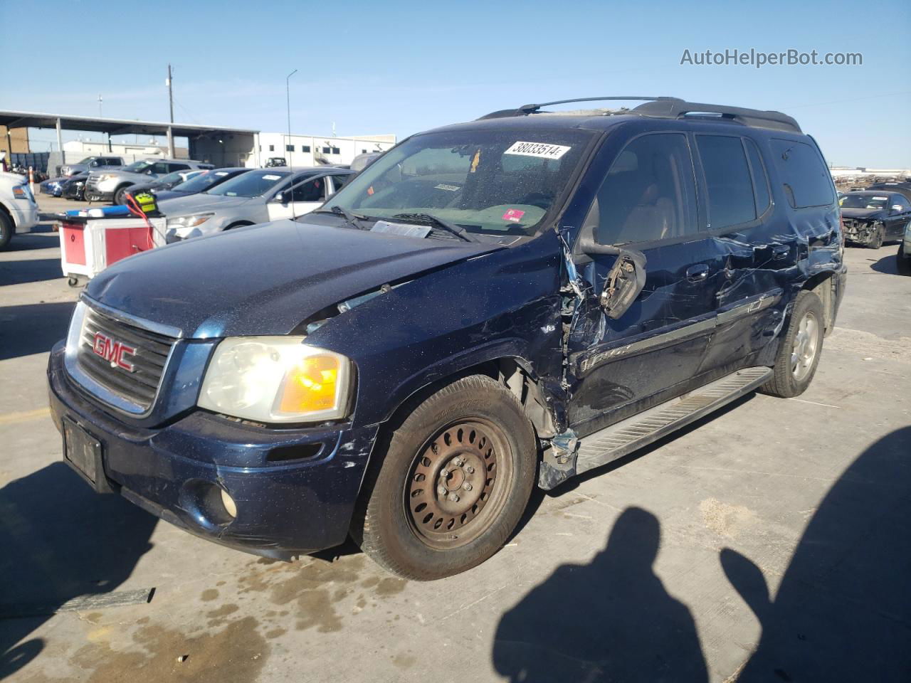 2003 Gmc Envoy Xl Blue vin: 1GKES16S436229530