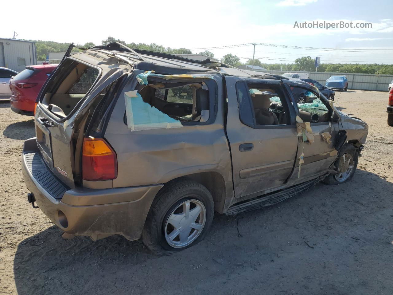 2003 Gmc Envoy Xl Gold vin: 1GKES16S536127010