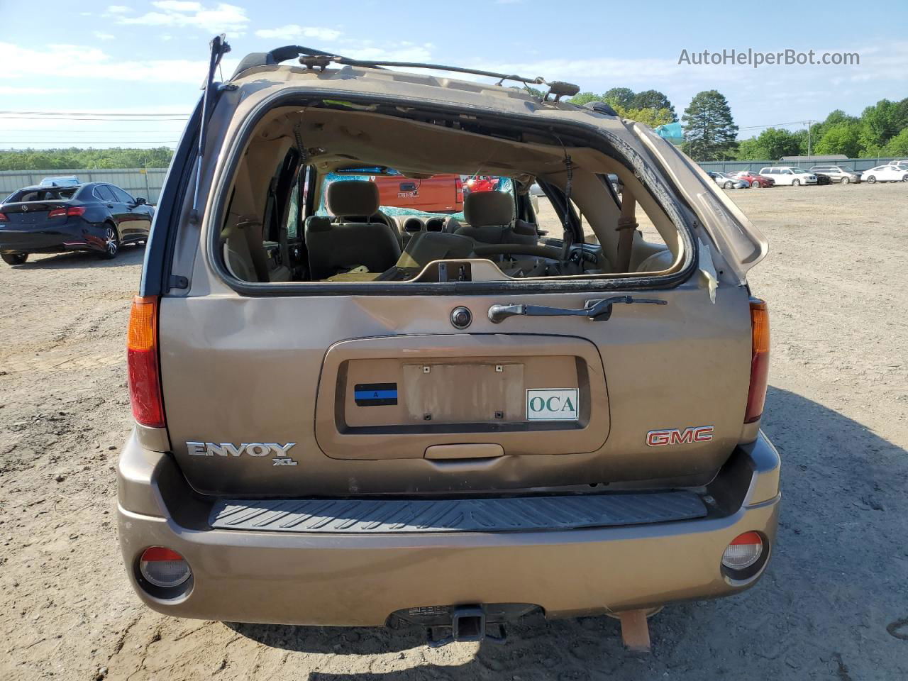 2003 Gmc Envoy Xl Gold vin: 1GKES16S536127010