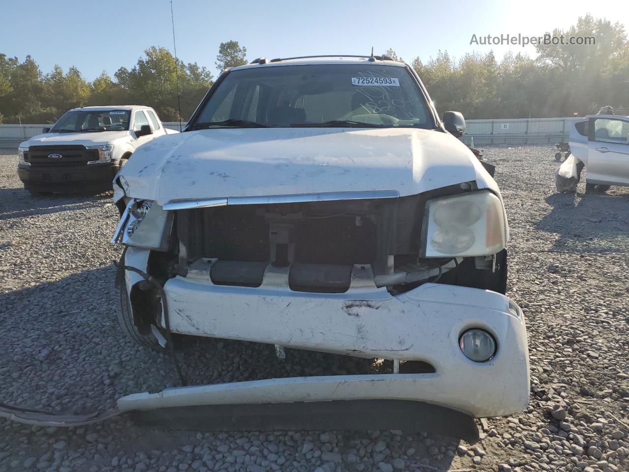 2005 Gmc Envoy Xl White vin: 1GKES16S556182043