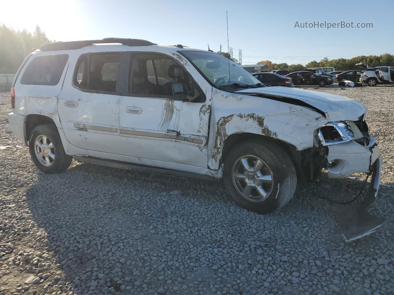 2005 Gmc Envoy Xl White vin: 1GKES16S556182043