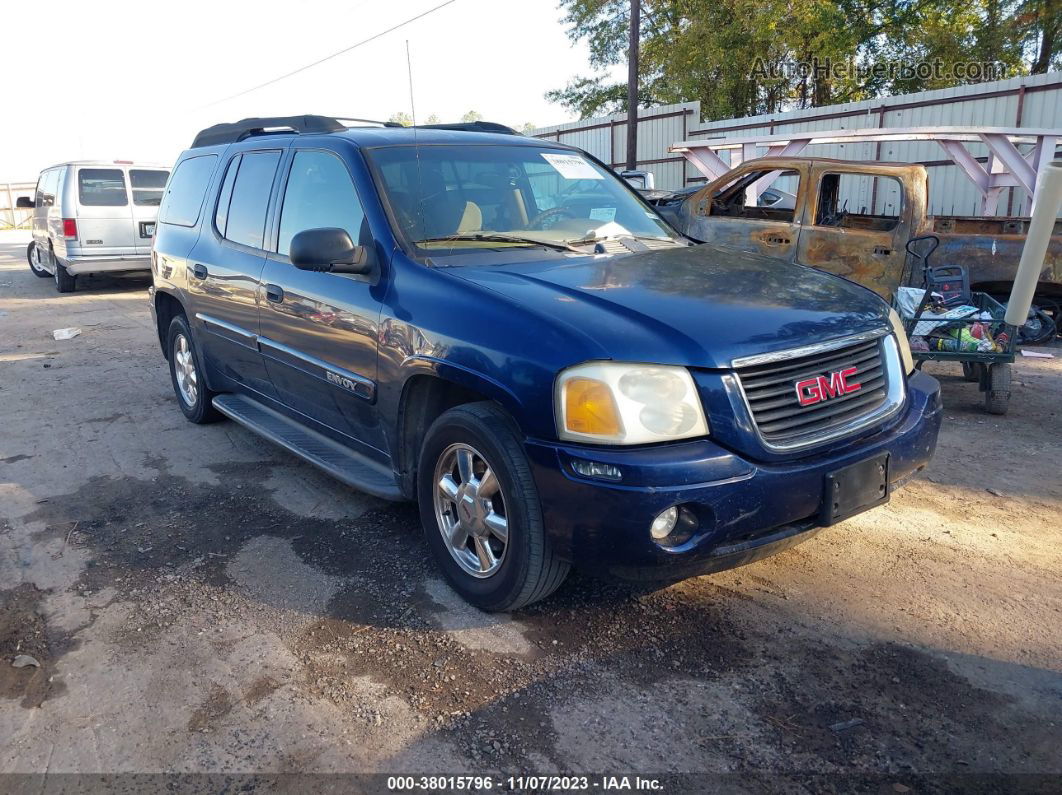 2003 Gmc Envoy Xl Sle Синий vin: 1GKES16S636184350