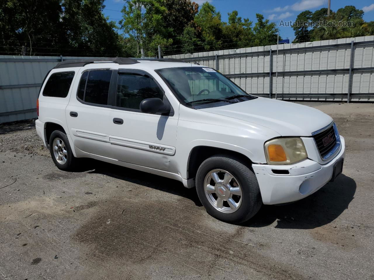 2005 Gmc Envoy Xl White vin: 1GKES16S756140277