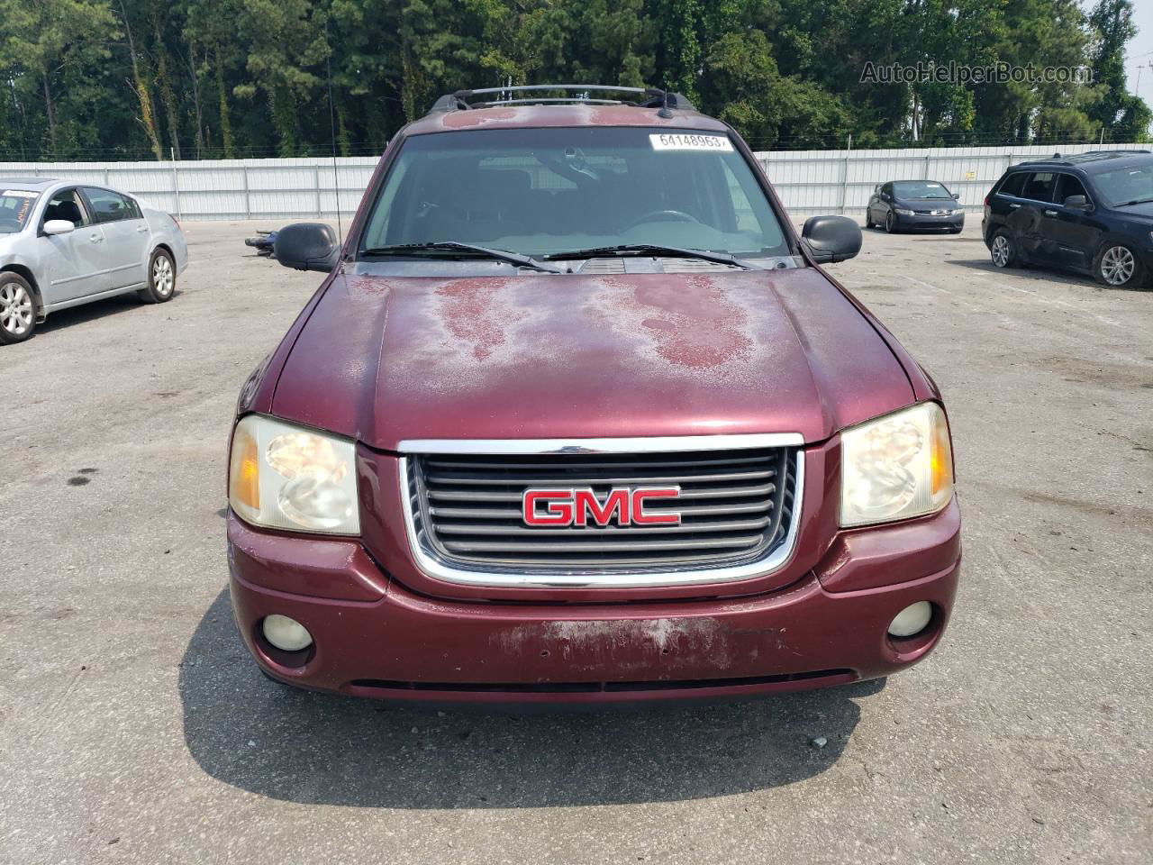 2004 Gmc Envoy Xl Burgundy vin: 1GKES16S846141615