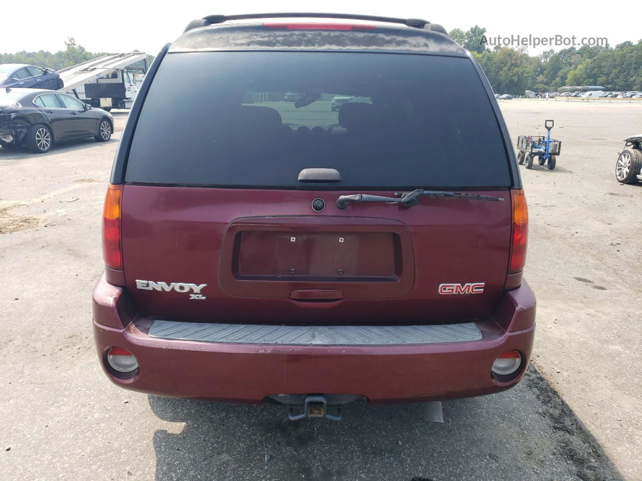 2004 Gmc Envoy Xl Burgundy vin: 1GKES16S846141615