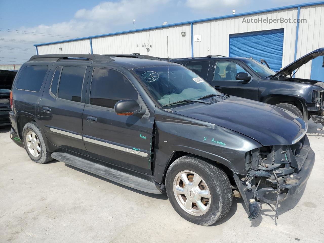 2004 Gmc Envoy Xl Charcoal vin: 1GKES16S846240970