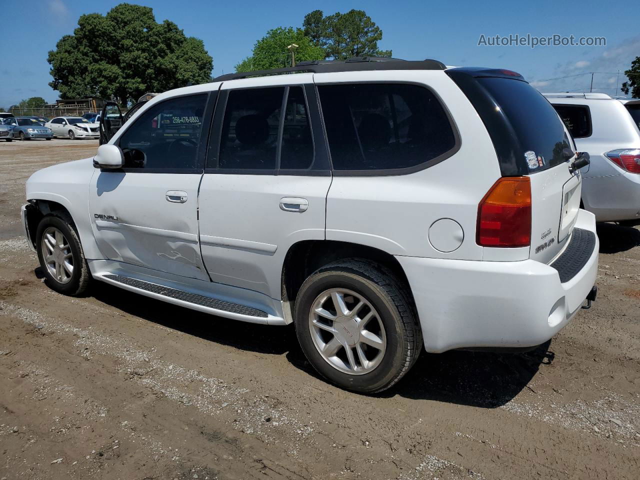 2007 Gmc Envoy Denali White vin: 1GKES63M072122765