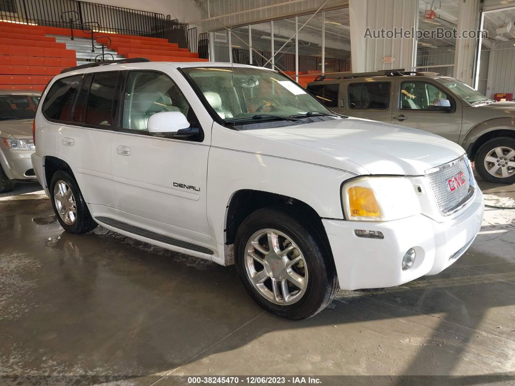 2007 Gmc Envoy Denali White vin: 1GKES63M072309200