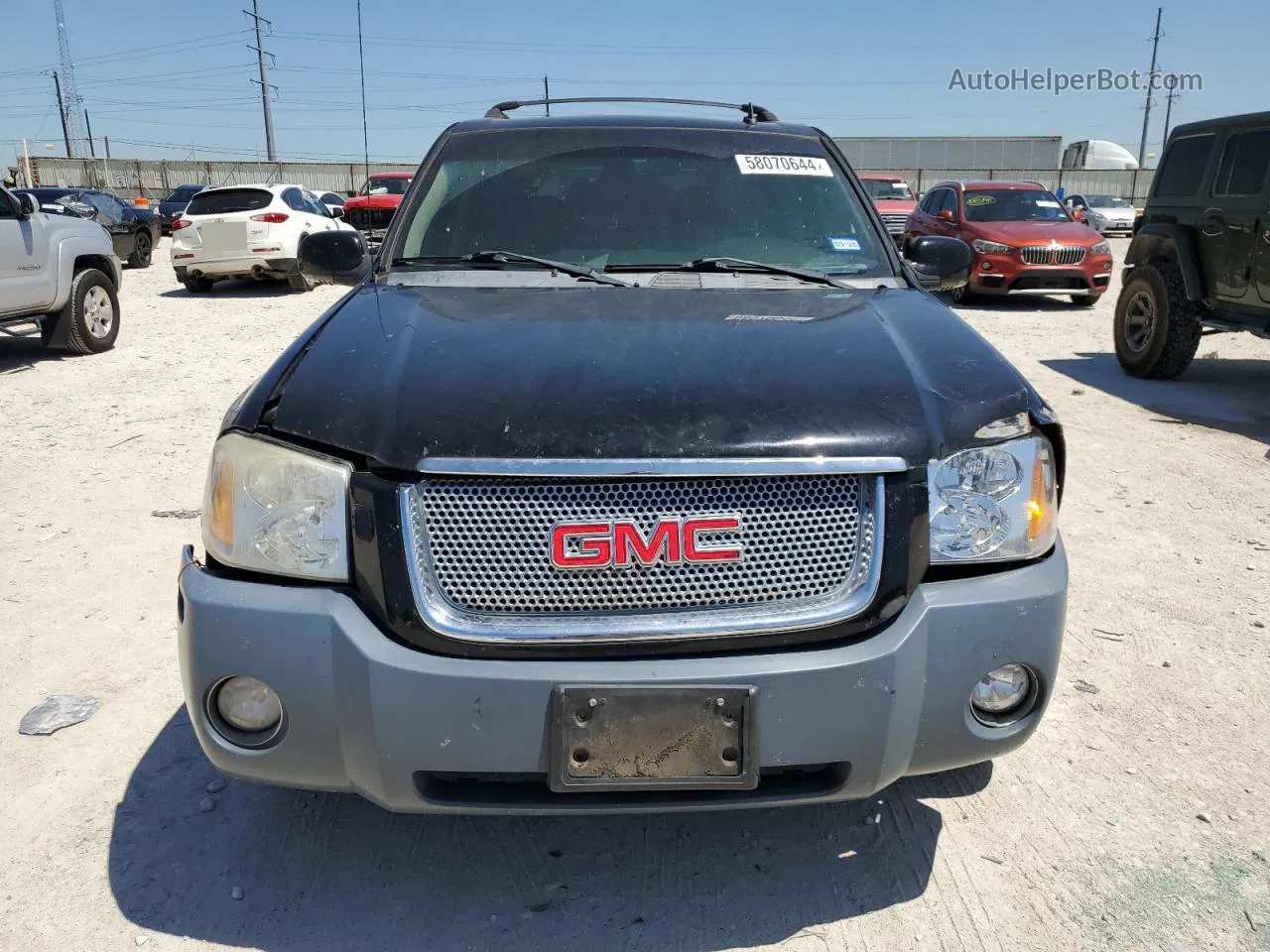 2007 Gmc Envoy Denali Black vin: 1GKES63M472111865