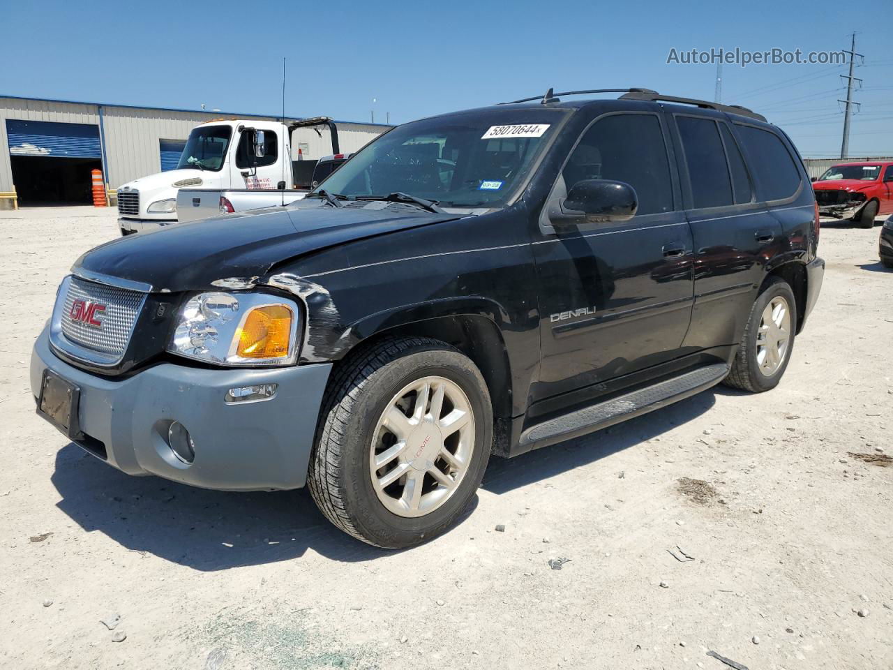 2007 Gmc Envoy Denali Black vin: 1GKES63M472111865