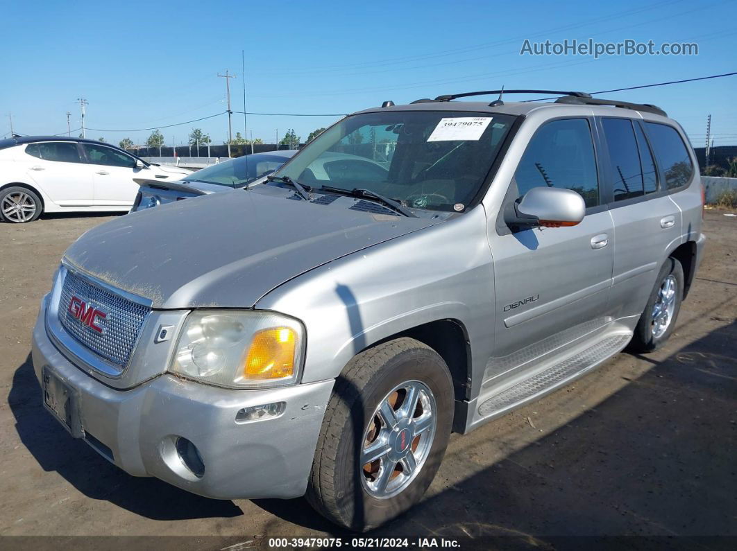 2005 Gmc Envoy Denali Silver vin: 1GKES63M552320125