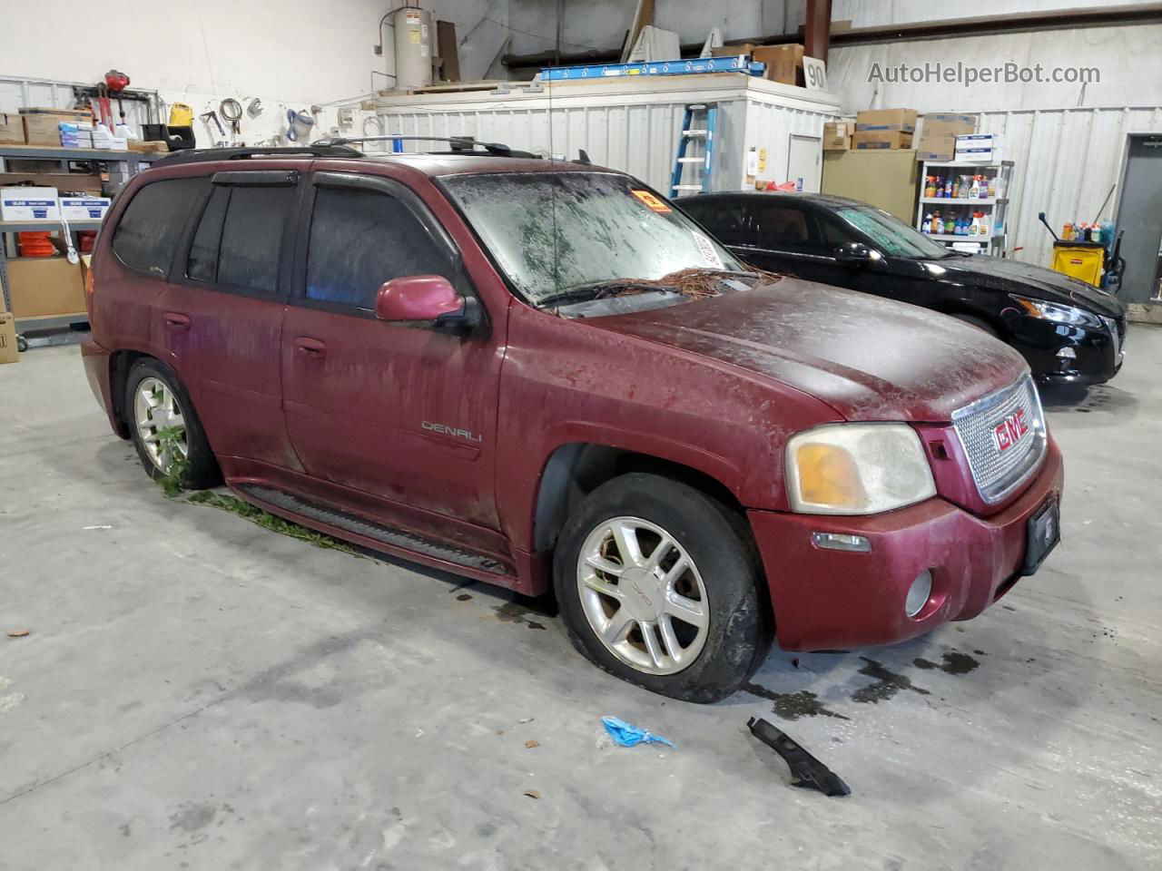 2007 Gmc Envoy Denali Red vin: 1GKES63M572278073