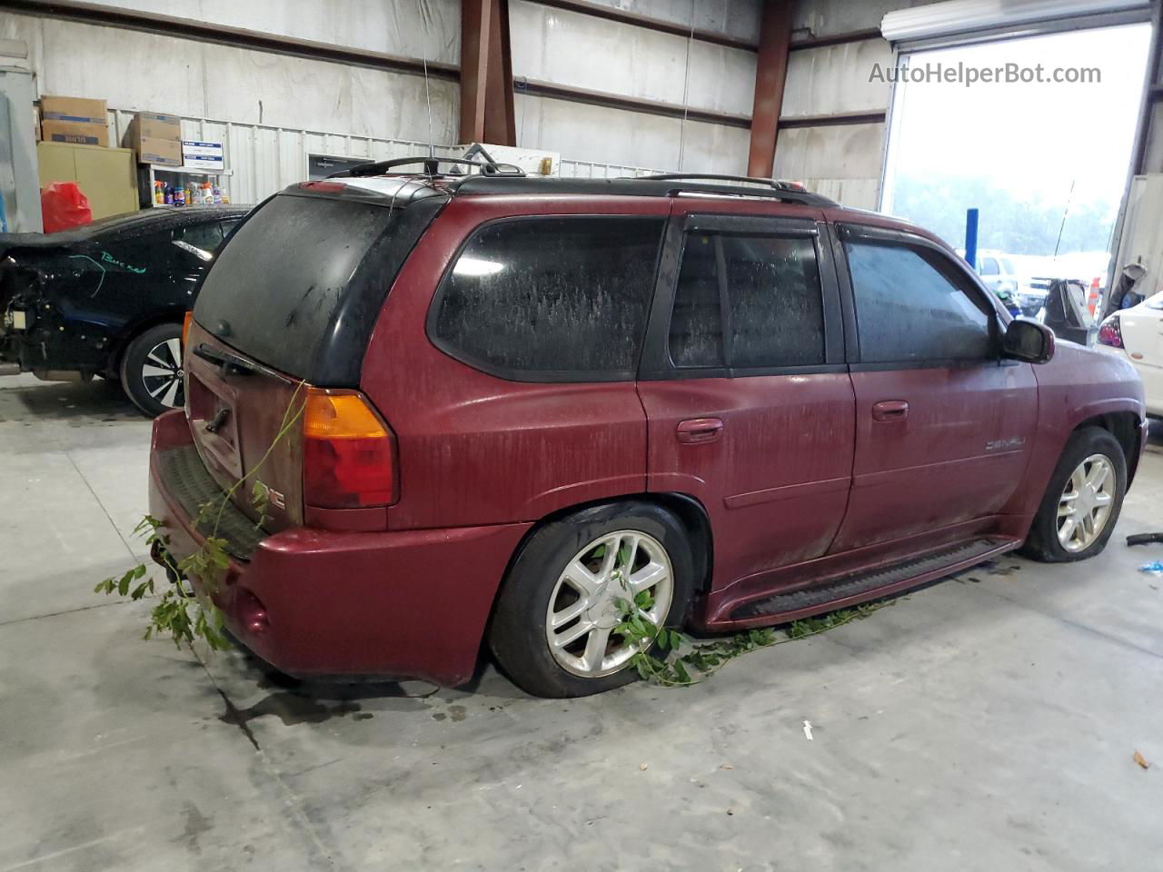 2007 Gmc Envoy Denali Red vin: 1GKES63M572278073