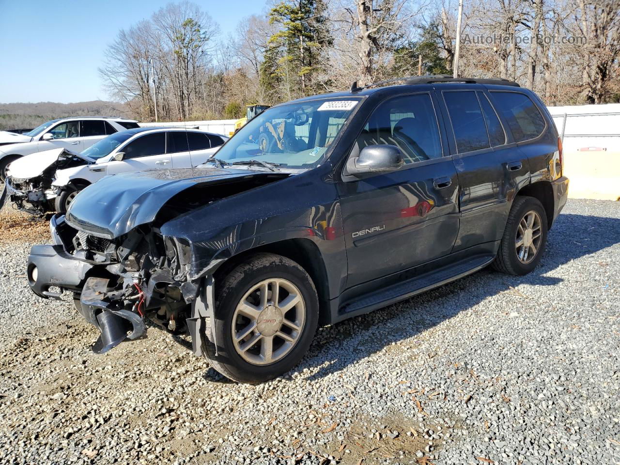 2007 Gmc Envoy Denali Black vin: 1GKES63M772294338