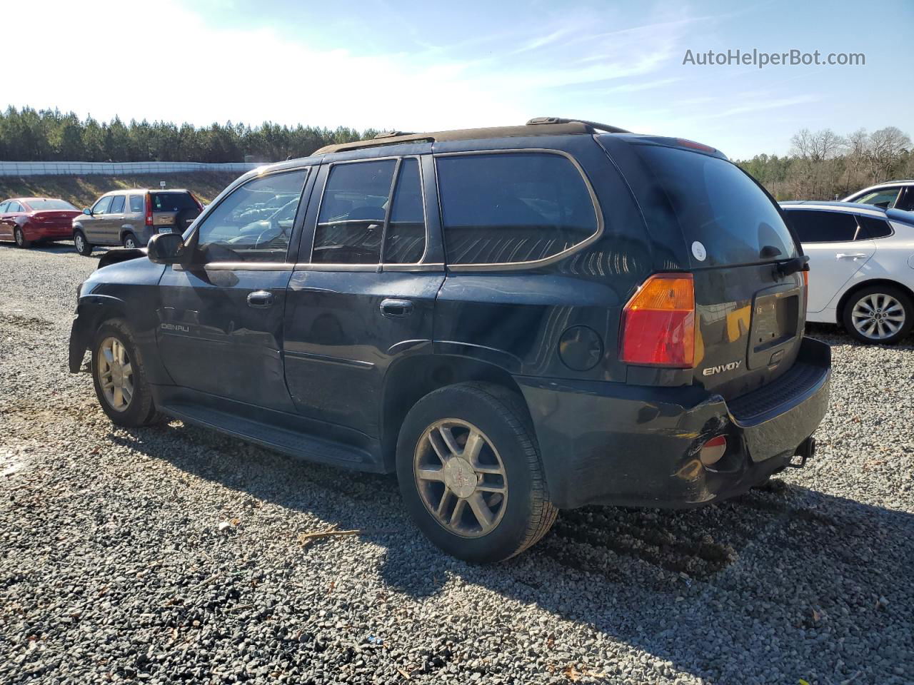 2007 Gmc Envoy Denali Black vin: 1GKES63M772294338