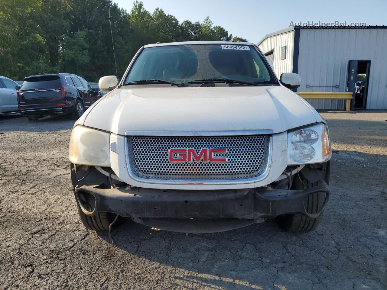 2008 Gmc Envoy Denali White vin: 1GKES63M982166295