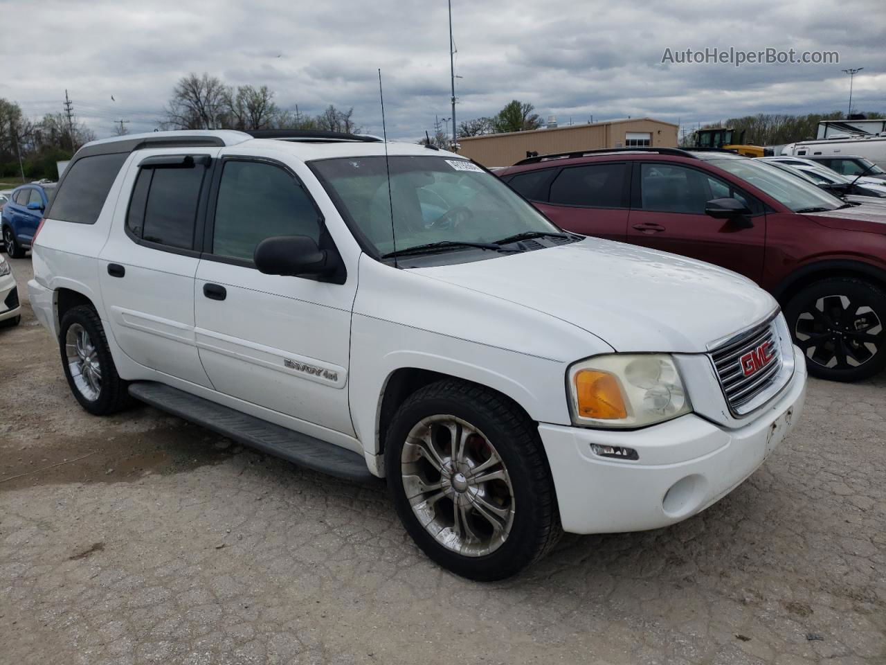 2004 Gmc Envoy Xuv White vin: 1GKET12S046180203