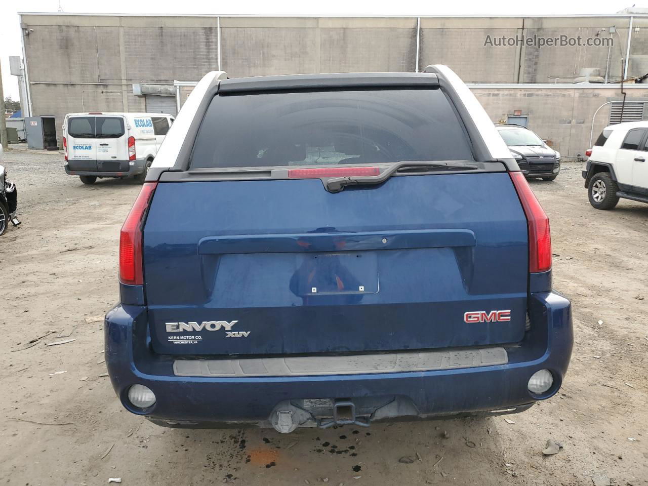 2004 Gmc Envoy Xuv Blue vin: 1GKET12S046210381