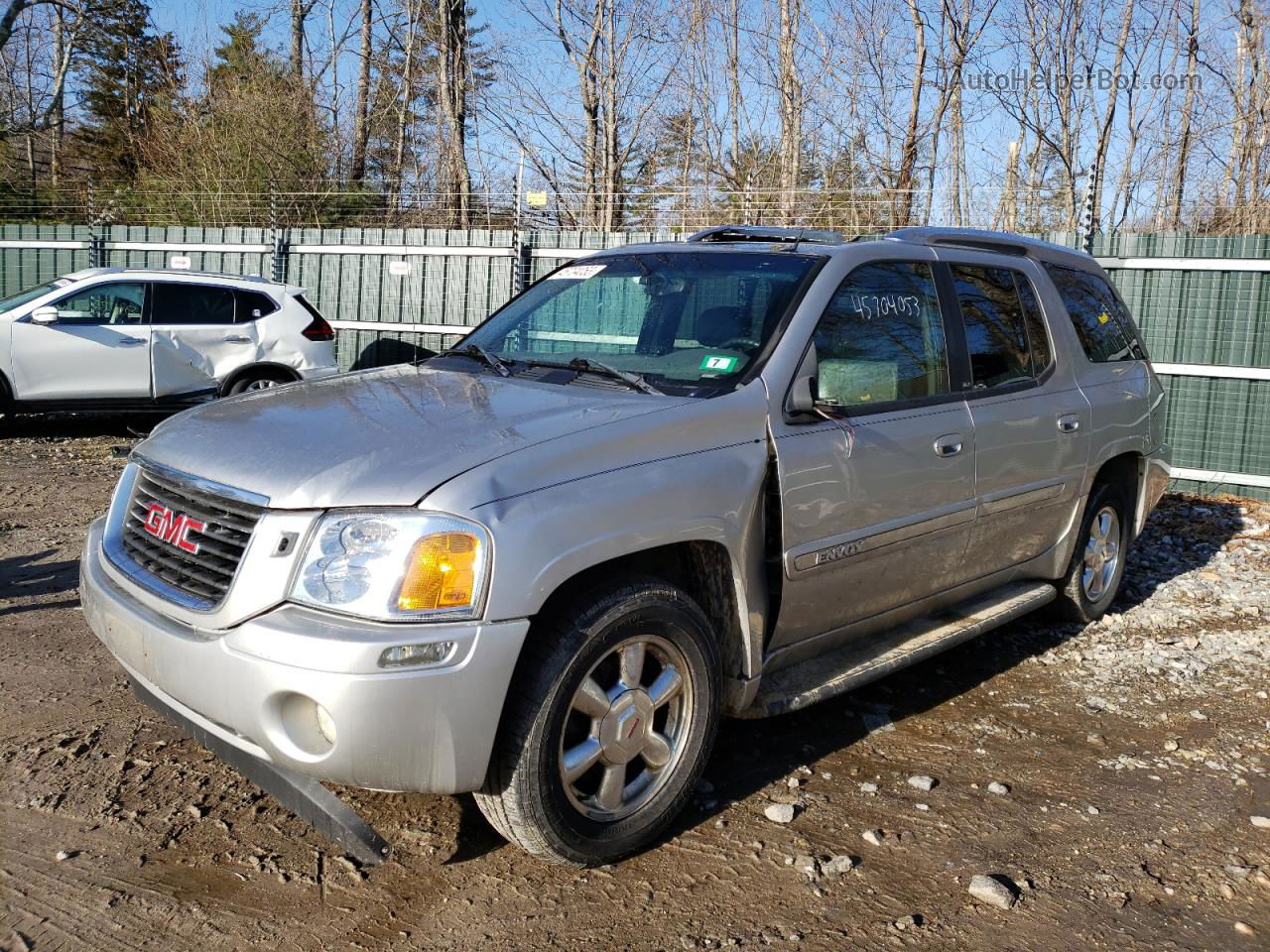 2004 Gmc Envoy Xuv Silver vin: 1GKET12S146173003