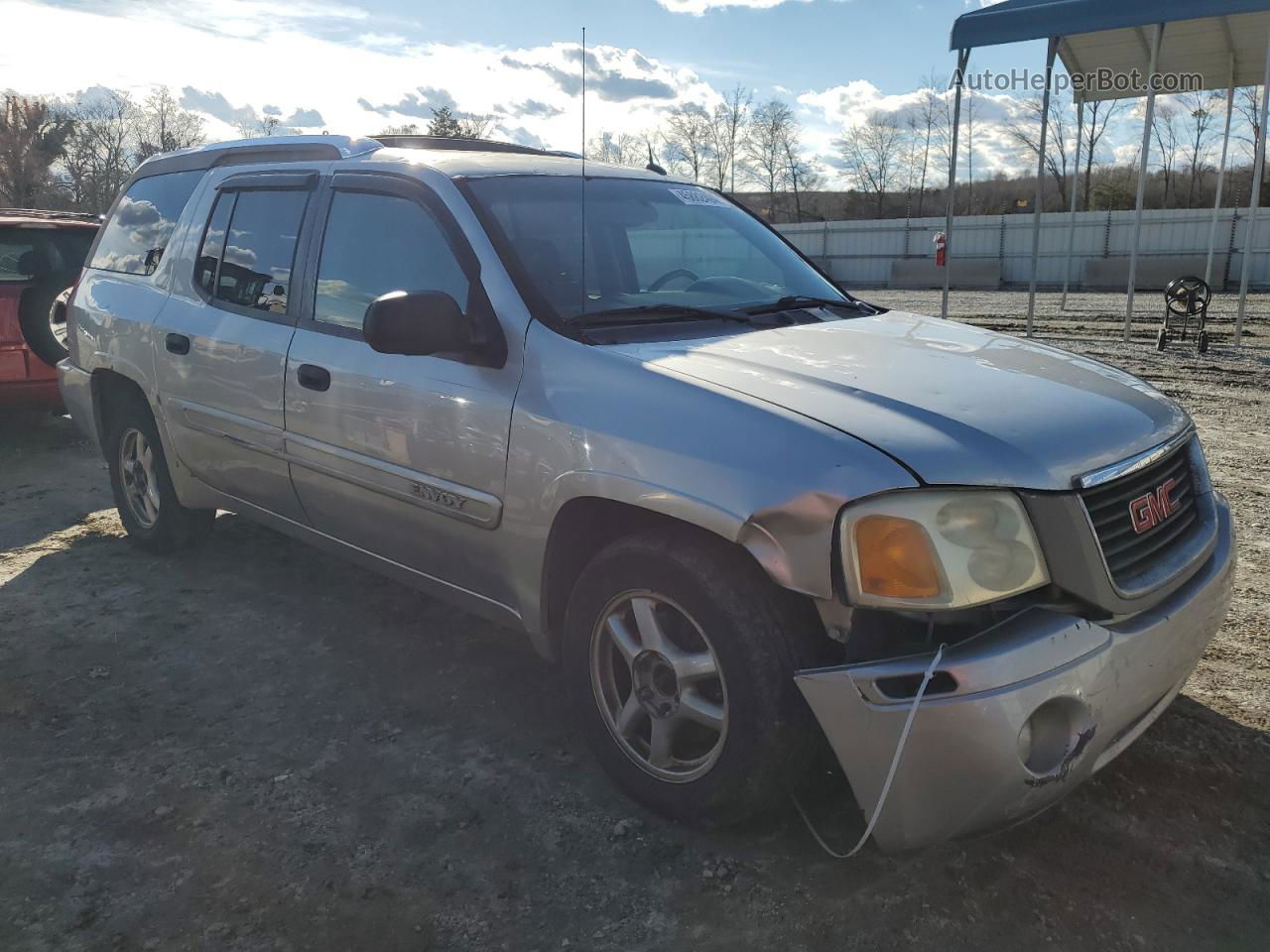 2004 Gmc Envoy Xuv Silver vin: 1GKET12S246167582