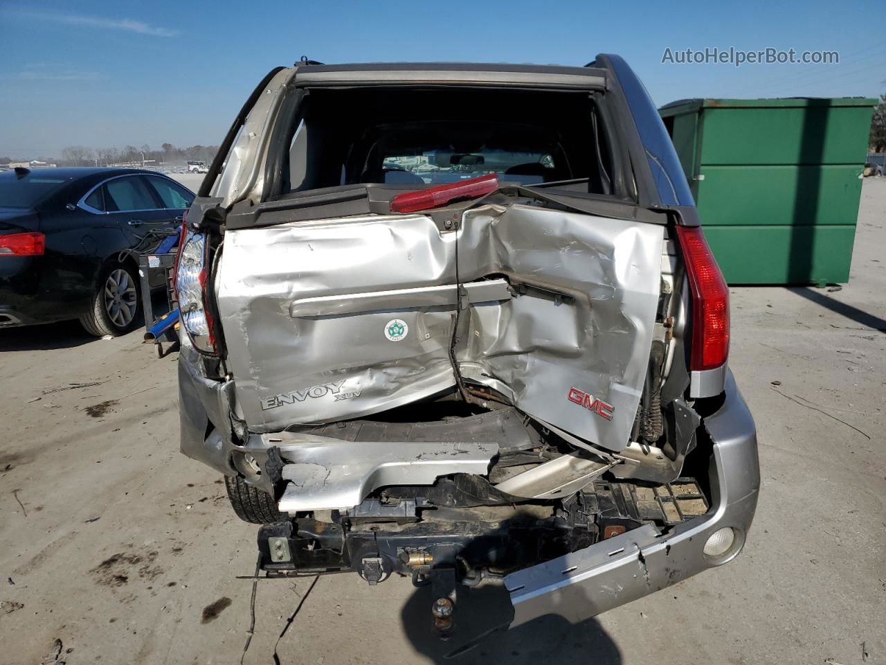 2004 Gmc Envoy Xuv Silver vin: 1GKET12S246174676