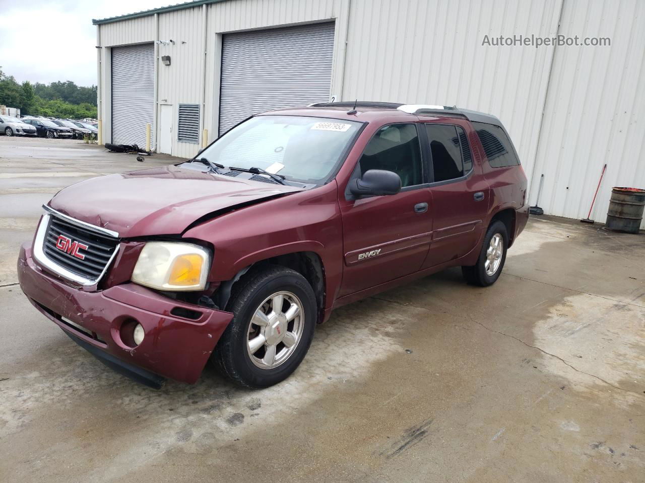 2004 Gmc Envoy Xuv Burgundy vin: 1GKET12S346202548