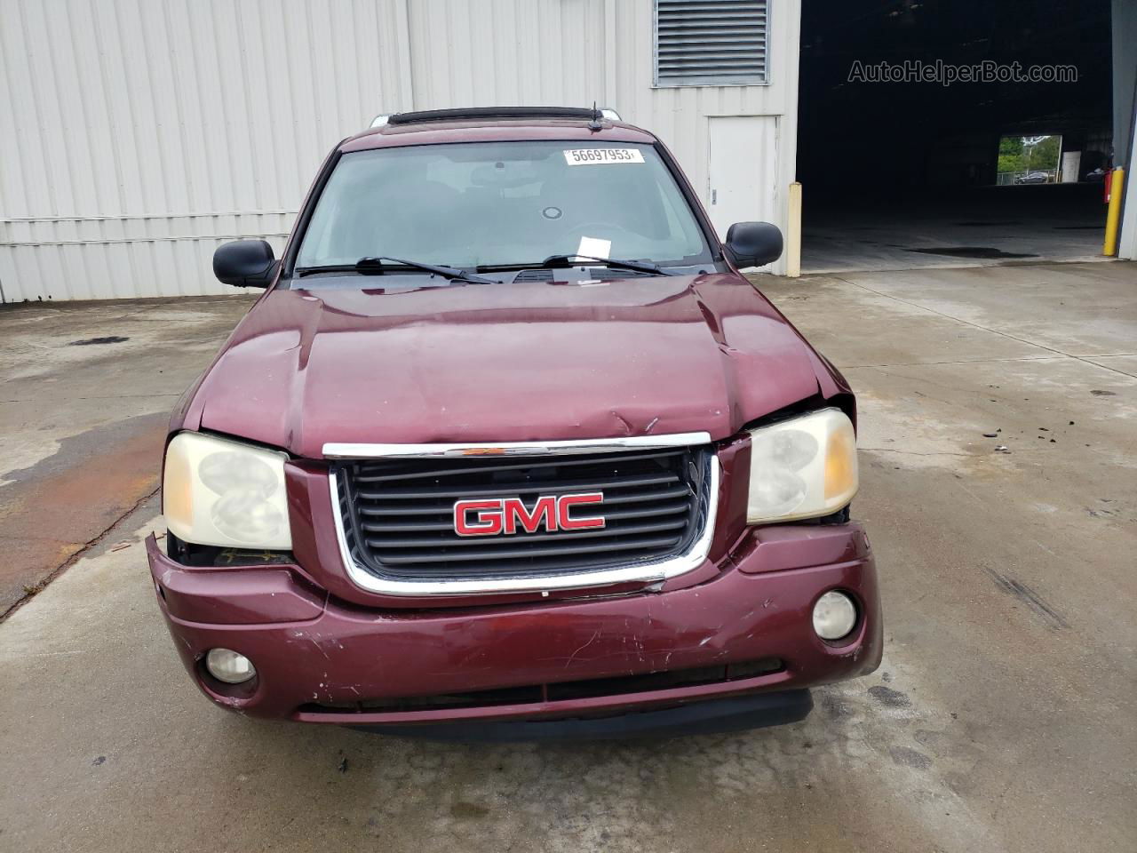 2004 Gmc Envoy Xuv Burgundy vin: 1GKET12S346202548