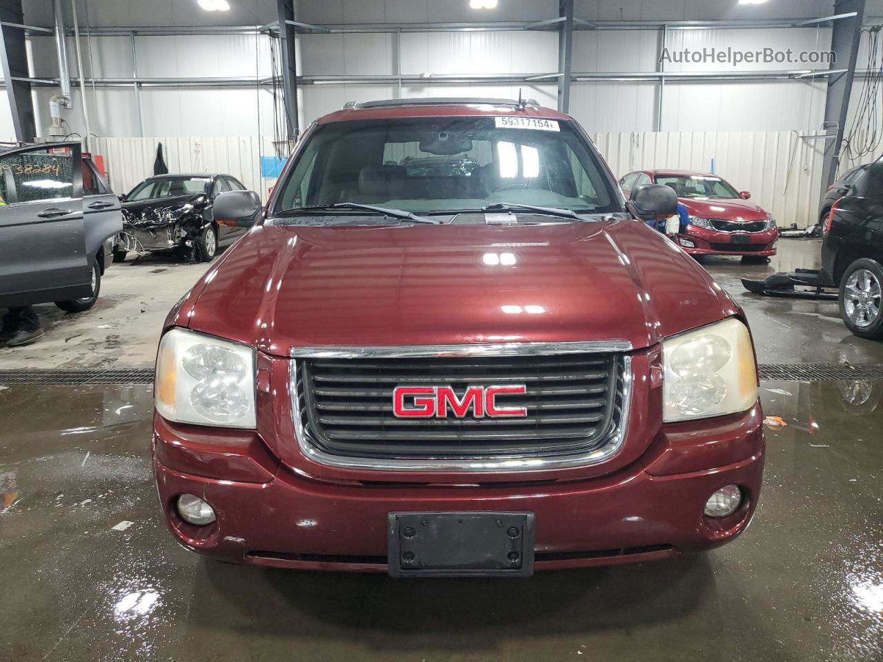 2004 Gmc Envoy Xuv Темно-бордовый vin: 1GKET12S746167805