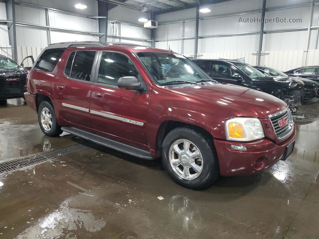 2004 Gmc Envoy Xuv Темно-бордовый vin: 1GKET12S746167805