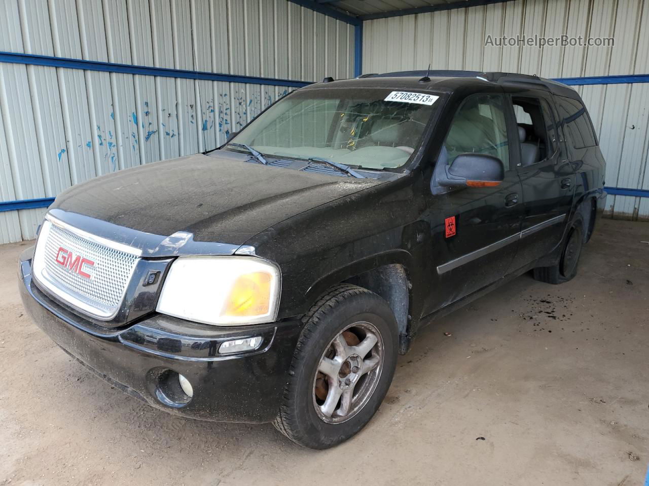 2005 Gmc Envoy Xuv Black vin: 1GKET12S756161696