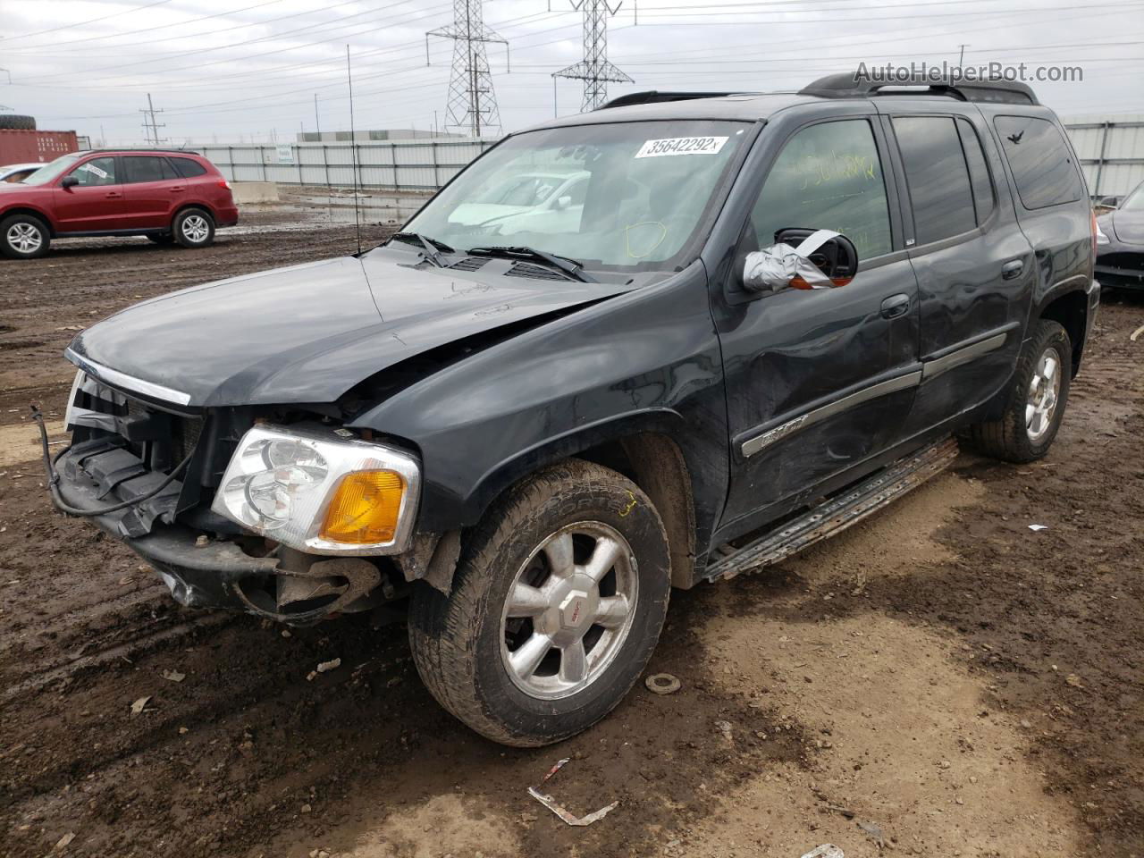 2003 Gmc Envoy Xl Черный vin: 1GKET16P136184684