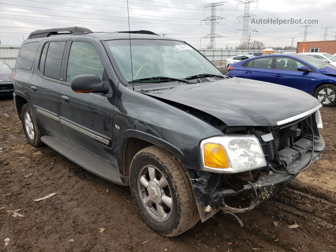 2003 Gmc Envoy Xl Черный vin: 1GKET16P136184684