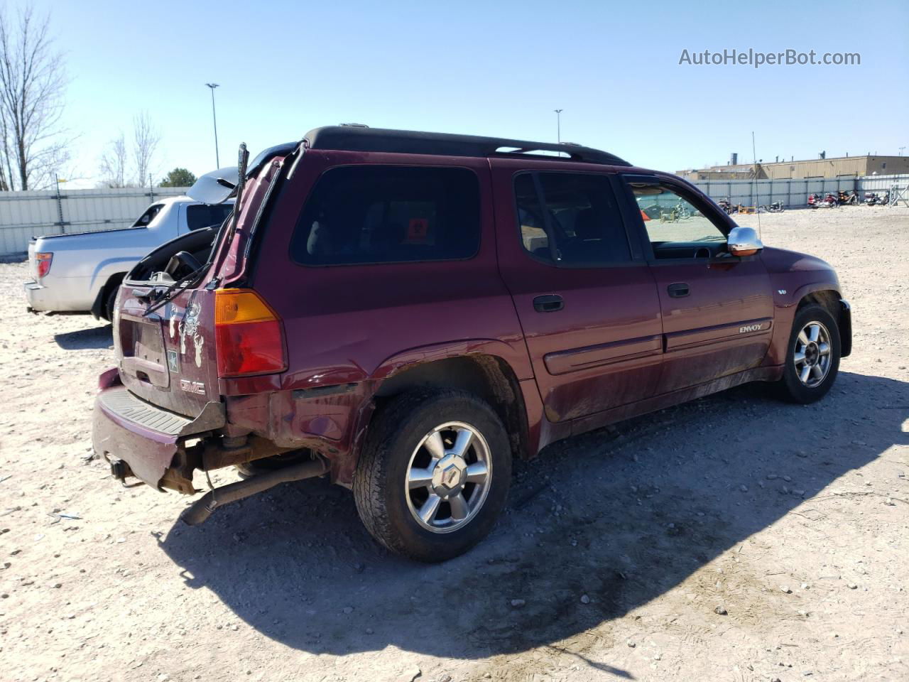 2003 Gmc Envoy Xl Бордовый vin: 1GKET16PX36222185