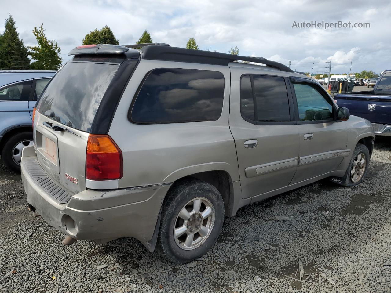 2003 Gmc Envoy Xl Silver vin: 1GKET16S032172733