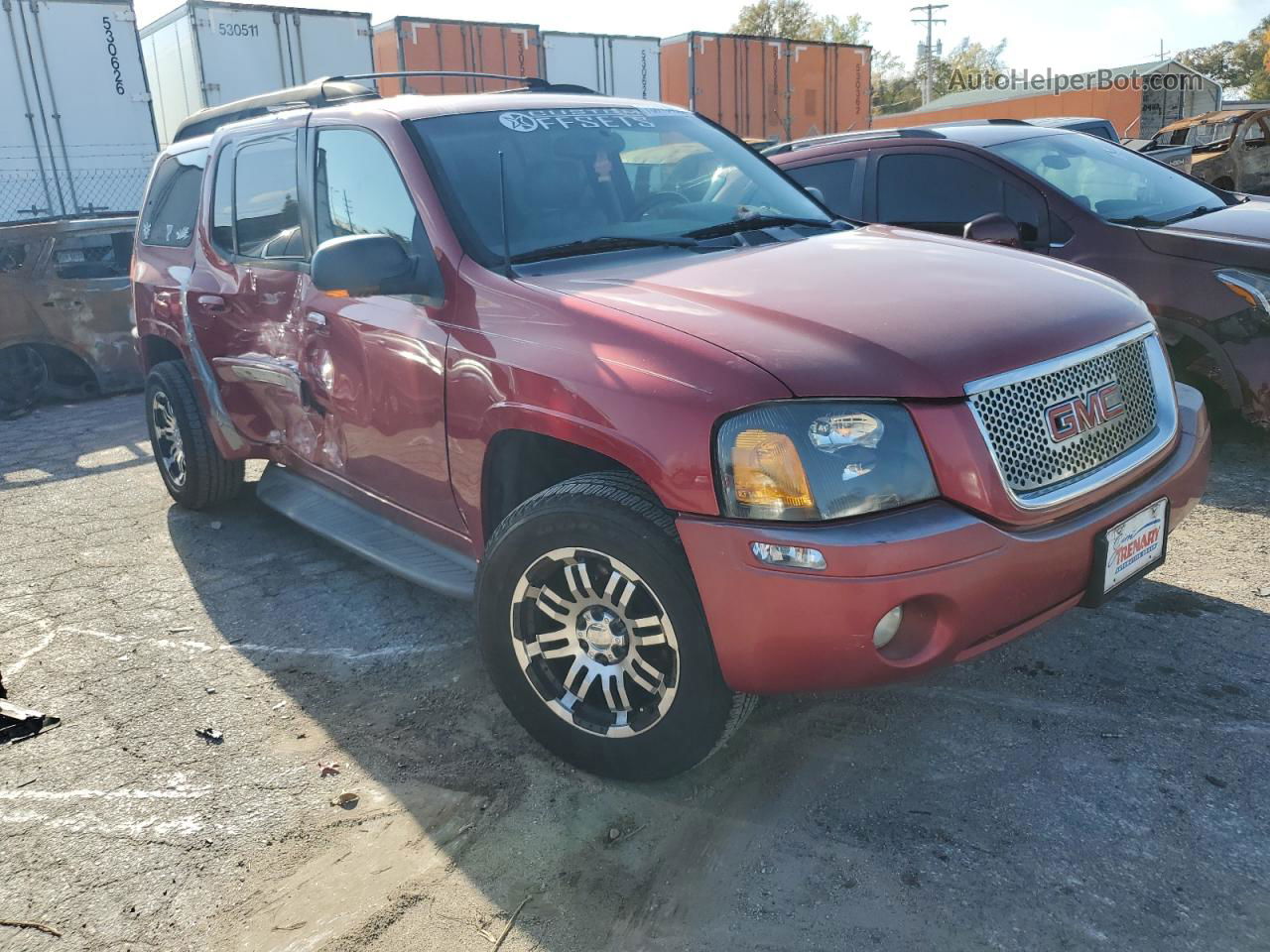 2003 Gmc Envoy Xl Burgundy vin: 1GKET16S036111469